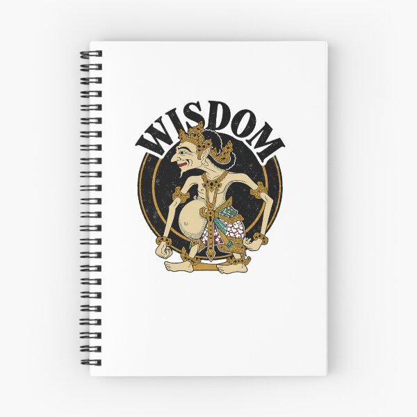 Item preview, Wisdom - Traditional Javanese Wayang Kulit Semar - Vintage Distressed Indonesian Heritage Vector Art designed and sold by cannsuh.