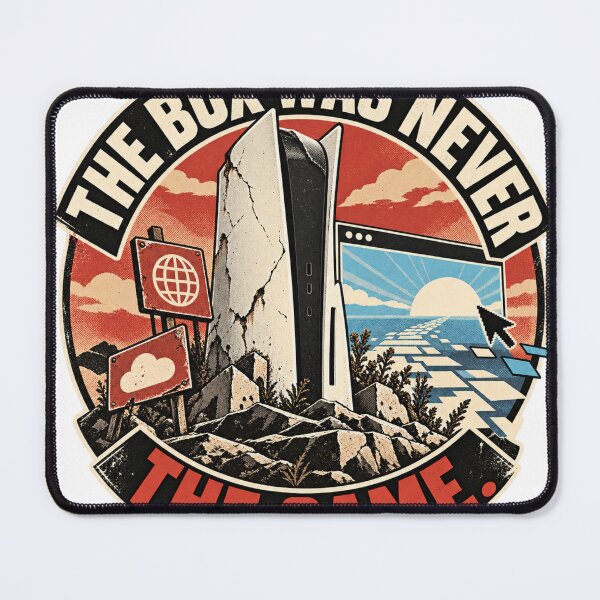Item preview, The Box Was Never the Game designed and sold by Jon stevanka.