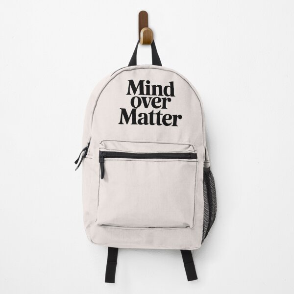 Item preview, Mind Over Matter – Minimalist Fitness Motivation Quote designed and sold by Jollys-ArtShop.