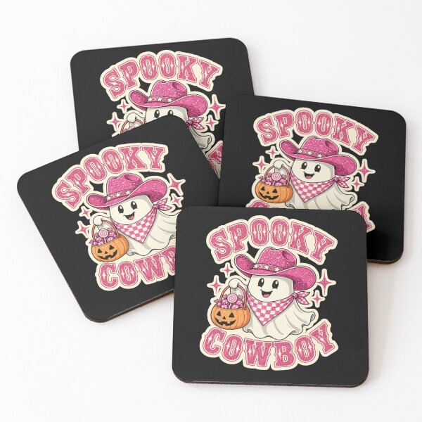 Item preview, Retro Spooky Cowboy Ghost Halloween Graphic designed and sold by Design Vibras.