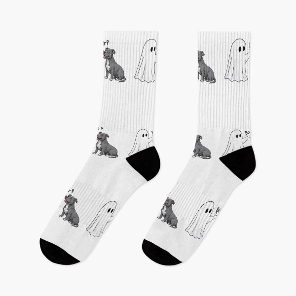 Item preview, Boo Boo-p Boston Terrier Funny Ghost Dog Halloween designed and sold by Thread&Fable.