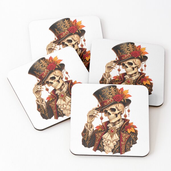 Item preview, Aristocratic Skeleton Portrait – Victorian Gothic Halloween designed and sold by Clothes With Smiling Animals Walt Gral.