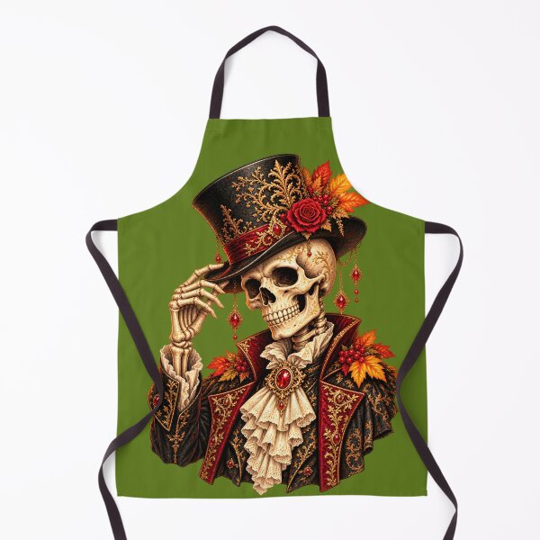 Item preview, Aristocratic Skeleton Portrait – Victorian Gothic Halloween designed and sold by Clothes With Smiling Animals Walt Gral.