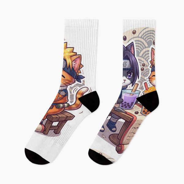 Item preview, Boba Tea Ninja Cats Anime Rivals Cute Graphic Art designed and sold by CuteKats.