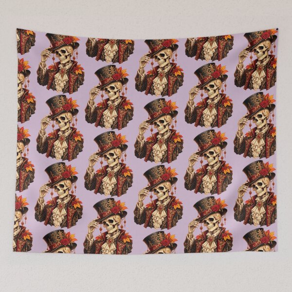 Item preview, Aristocratic Skeleton Portrait – Victorian Gothic Halloween designed and sold by Clothes With Smiling Animals Walt Gral.