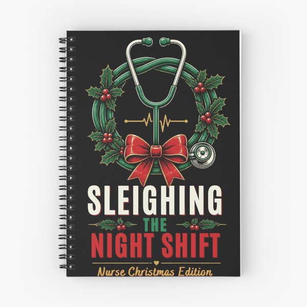 Item preview, Sleighing the Night Shift Christmas Nurse Gift designed and sold by GeniePixel.