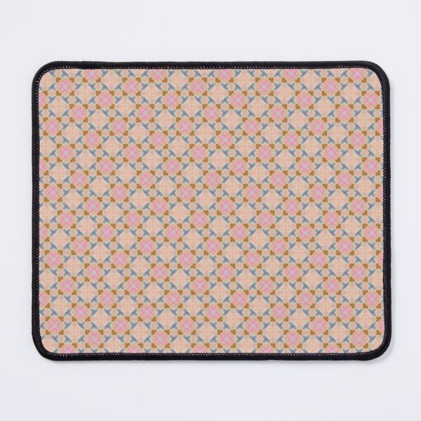 Item preview, Blush Pink Warm Sand Amber Pythagorean Tile Pattern Mandala - Throw Pillow designed and sold by ArithraStudio.