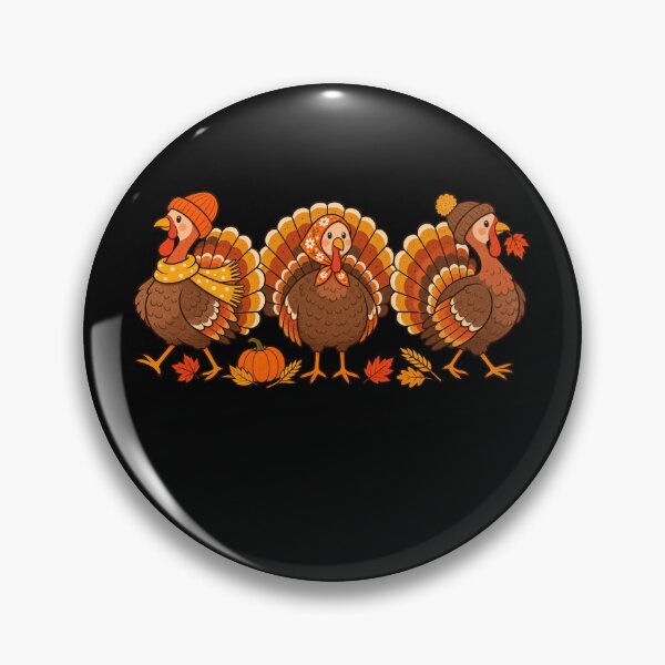 Item preview, Thanksgiving Turkeys Fall Autumn Turkey Family designed and sold by Kladhadredo.