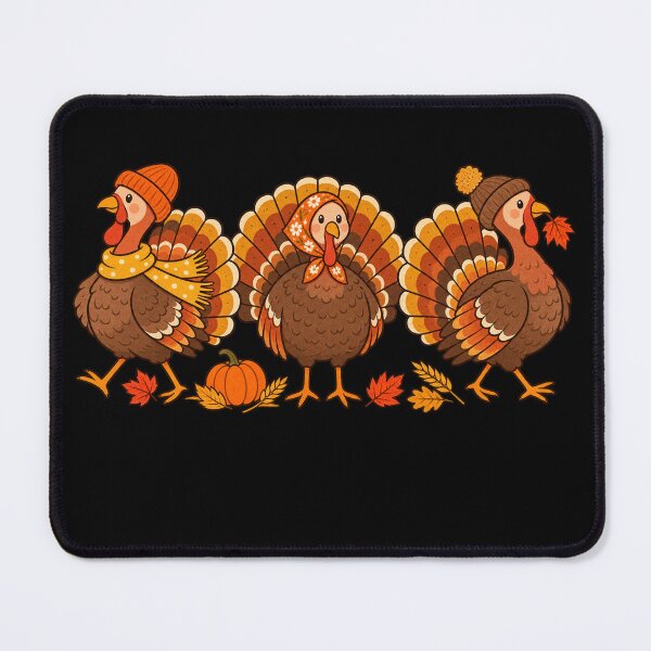 Item preview, Thanksgiving Turkeys Fall Autumn Turkey Family designed and sold by Kladhadredo.