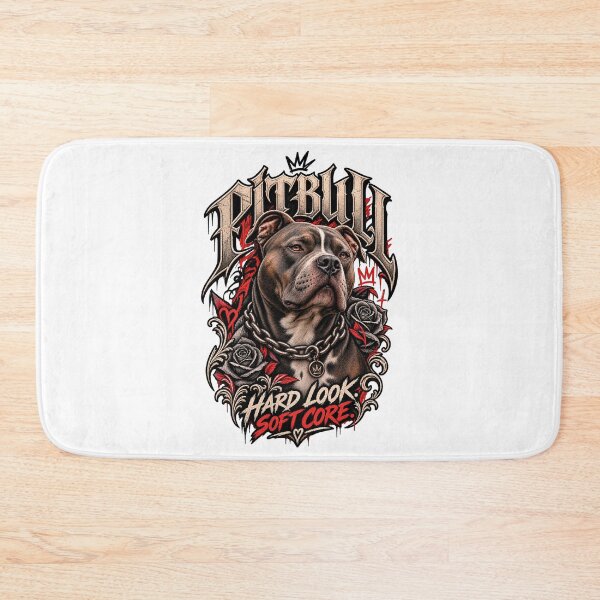 Item preview, Tough Pitbull Graffiti Streetwear Art Design designed and sold by CrazySzoopWorld.