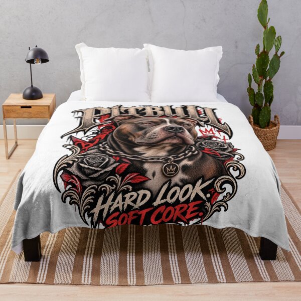 Item preview, Tough Pitbull Graffiti Streetwear Art Design designed and sold by CrazySzoopWorld.