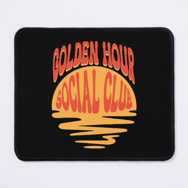 Item preview, Golden Hour Social Club Retro 70s Sunset designed and sold by FaeryNuff.