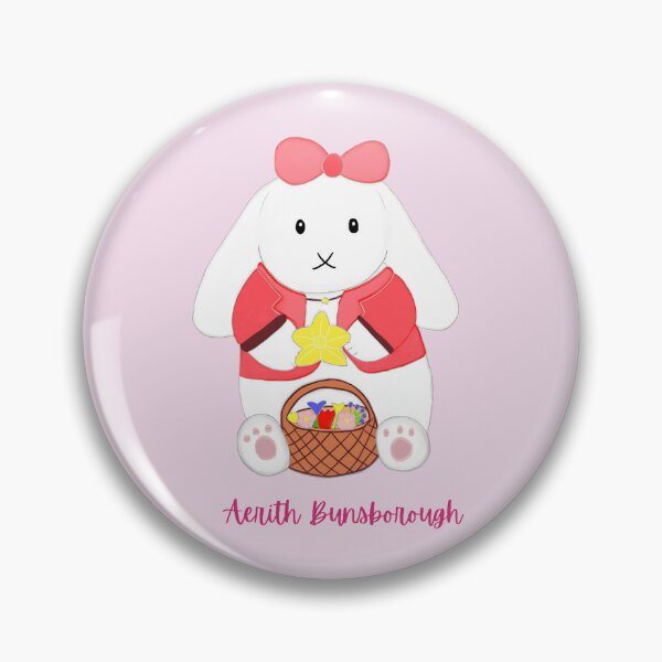 Artikelvorschau, Aerith als Häschen (Tofu) entworfen und verkauft von CosyKawaiiCorner.
