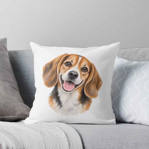 Item preview, Beagle Portrait - Curious, Cheerful & Lovable Dog Art designed and sold by Greenview-Gifts.