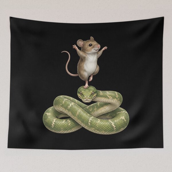 Item preview, Snake and Mouse designed and sold by ReneMM.