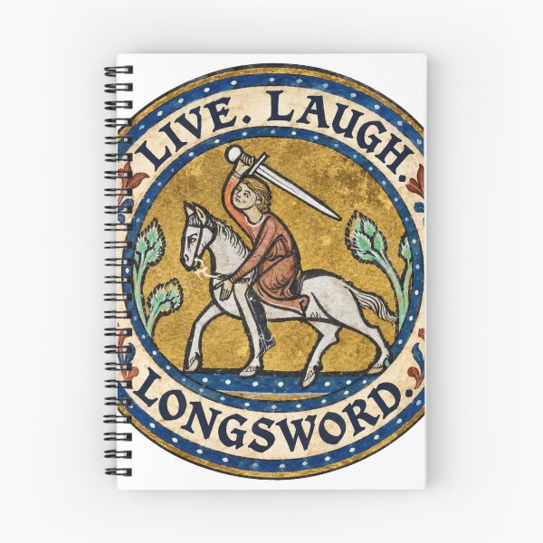 Item preview, Live, Laugh, Longsword designed and sold by TheErrantScribe.