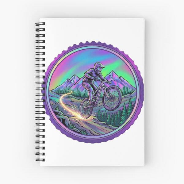 Item preview, I love MTB Downhill Rider Neon Badge designed and sold by Stefanrajzer.