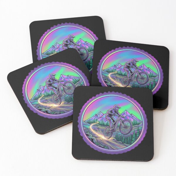 Artikelvorschau, Ich liebe das MTB Downhill Rider Neon Badge entworfen und verkauft von Stefanrajzer.
