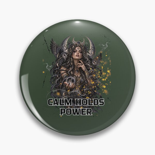 Item preview, Calm Holds Power Dark Queen designed and sold by AhmadAnnaPrints.