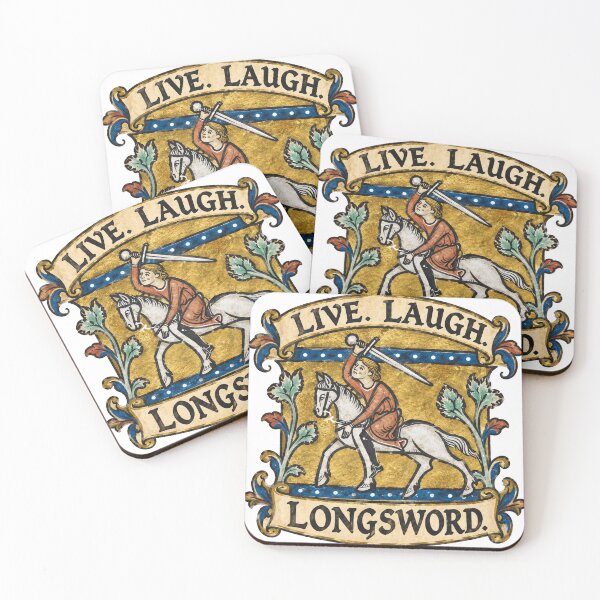 Item preview, Live, Laugh, Longsword designed and sold by TheErrantScribe.