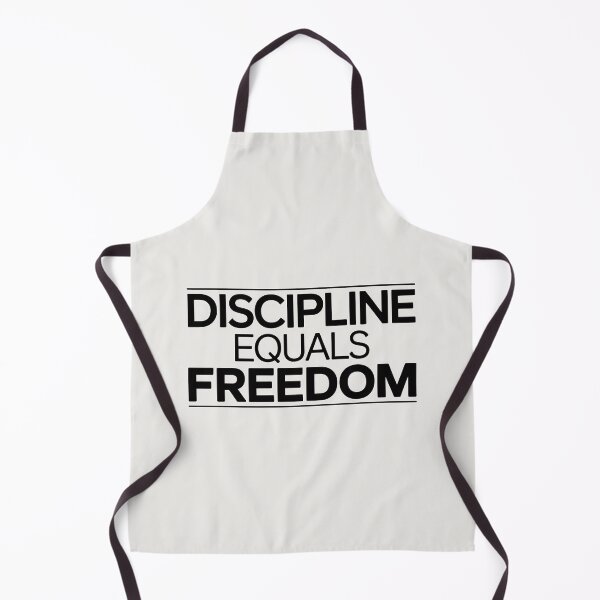 Item preview, Discipline Equals Freedom – Minimalist Motivation Quote designed and sold by Jollys-ArtShop.