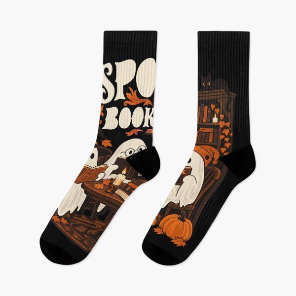 Item preview, Spooky Book Club – Reading Ghosts in a Haunted Library designed and sold by Uglyandcute.
