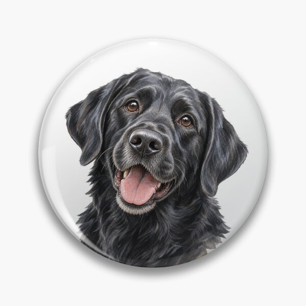 Item preview, Black Labrador Portrait – Loyal, Playful & Devoted Dog Art designed and sold by Greenview-Gifts.