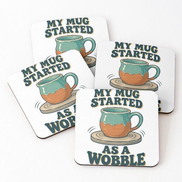 Item preview, Pottery Mug Started as a Wobble designed and sold by Katalice Design.