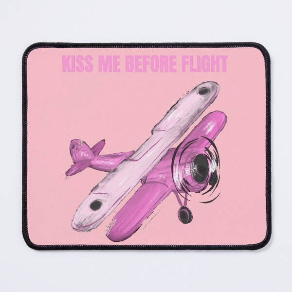 Item preview, Kiss Me Before Flight, Funny Gifts For Aviation designed and sold by MIKI-Fighter.