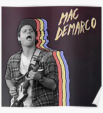 Mac Demarco Layered Poster