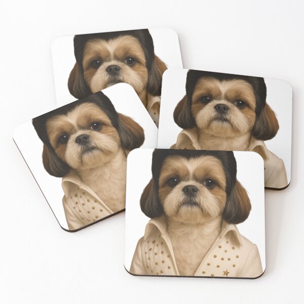 Item preview, Doggo Elvis - The King of Rock and Roll Shih Tzu designed and sold by keygon.