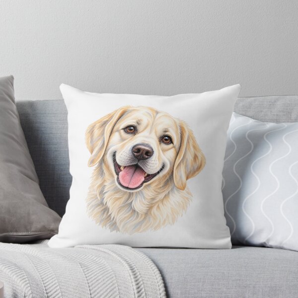 Item preview, White Labrador Portrait – Gentle, Loyal & Beautiful Dog Art designed and sold by Greenview-Gifts.