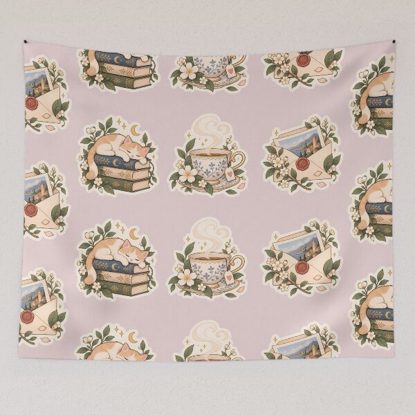 Item preview, Sticker set for whimsical people designed and sold by WhimsyPeachCo.