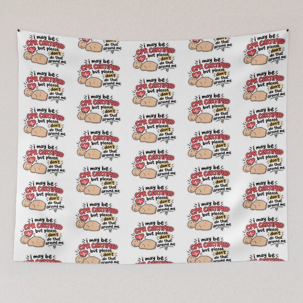 Item preview, CPR sticker funny designed and sold by mitosister.