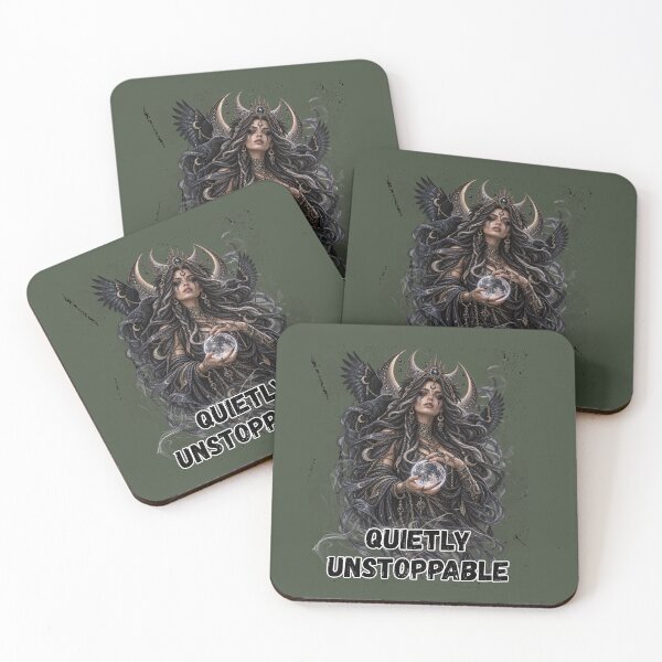 Item preview, Quietly Unstoppable Dark Fantasy designed and sold by AhmadAnnaPrints.