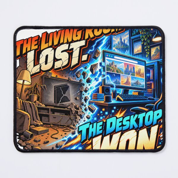 Item preview, The Living Room Lost Desktop Won designed and sold by Jon stevanka.