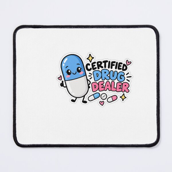 Item preview, Cute pharmacy tech funny sticker designed and sold by mitosister.
