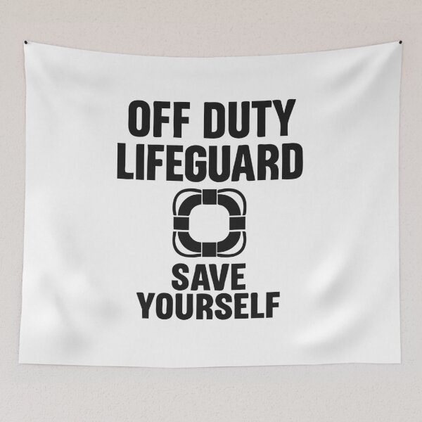 Item preview, funny lifeguard quote designed and sold by kiakuki.