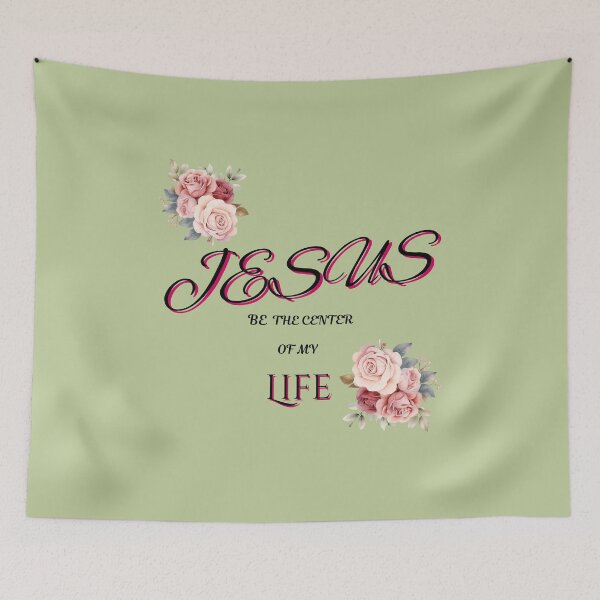 Item preview, JESUS BE THE CENTER OF MY LIFE designed and sold by CarnivoreGifts.