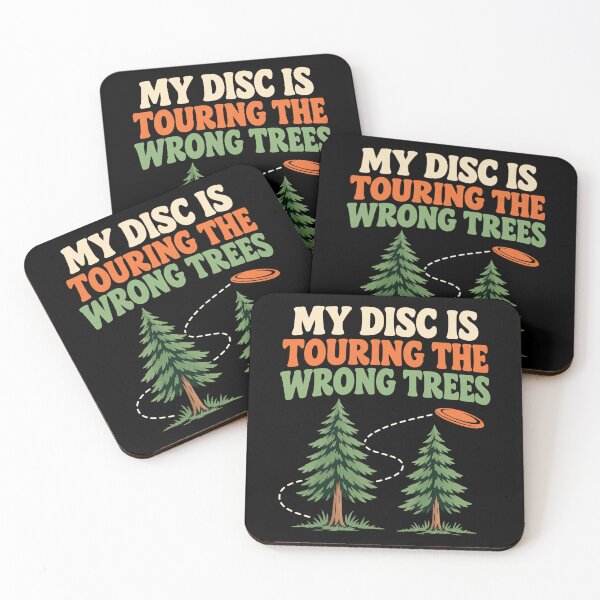 Item preview, Wrong Trees Disc Golf Humor designed and sold by Katalice Design.