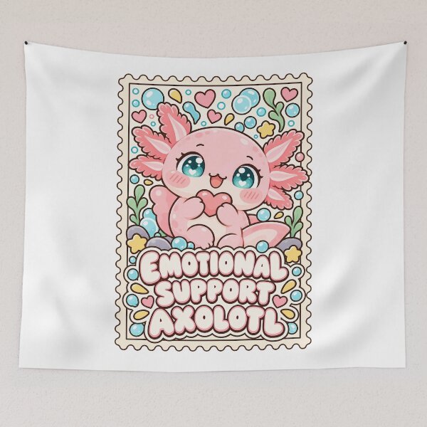 Item preview, Kawaii emotional support art designed and sold by WhimsyPeachCo.