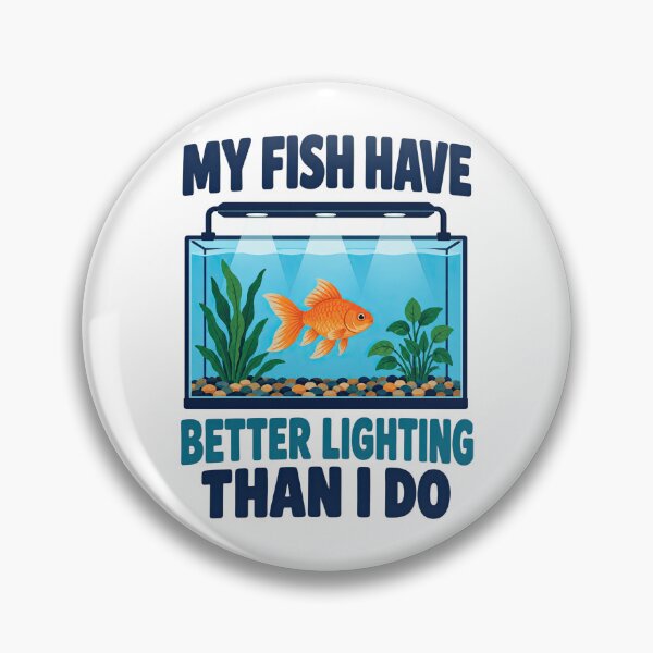 Item preview, Better Lighting Aquarium Keeper Humor designed and sold by Katalice Design.