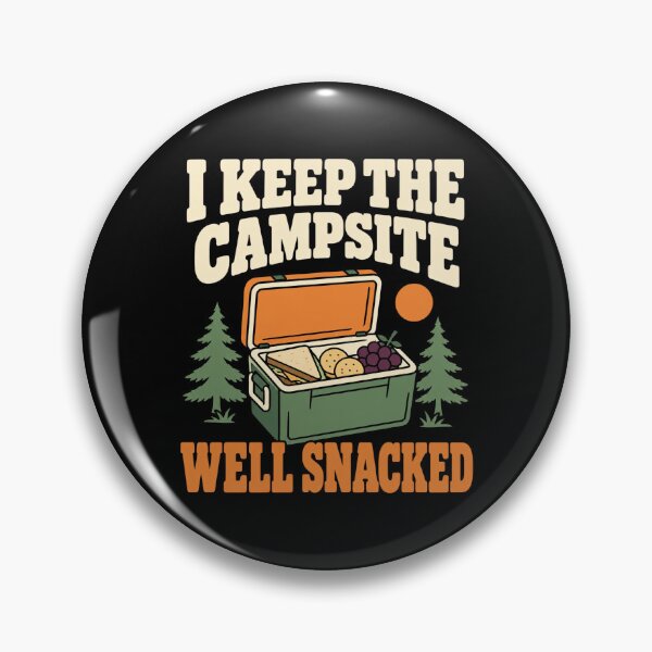 Item preview, Well Snacked Campsite Crew Humor designed and sold by Katalice Design.