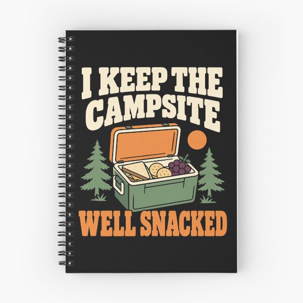 Item preview, Well Snacked Campsite Crew Humor designed and sold by Katalice Design.