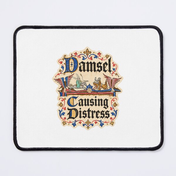 Item preview, Damsel Causing Distress designed and sold by TheErrantScribe.