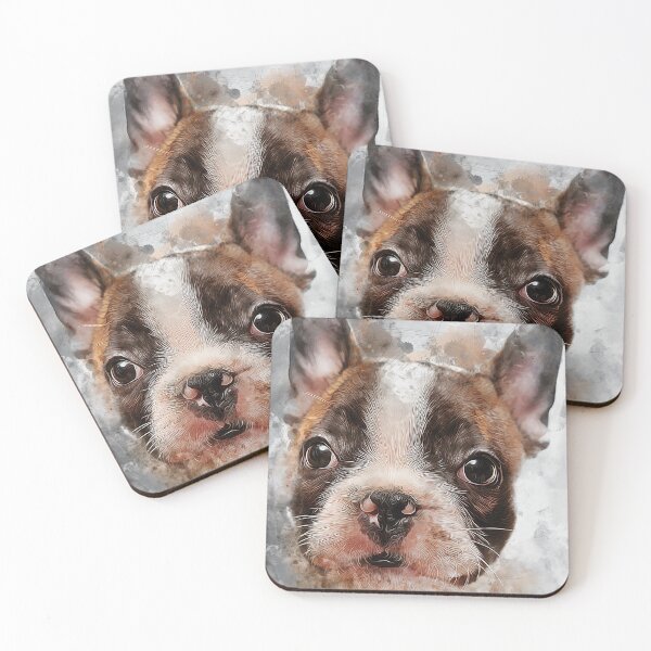 Item preview, French Bulldog Watercolor Portrait designed and sold by Good_Things.