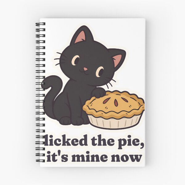 Item preview, Black Cat Licked the Pie Funny Thanksgiving designed and sold by OuqCreations.