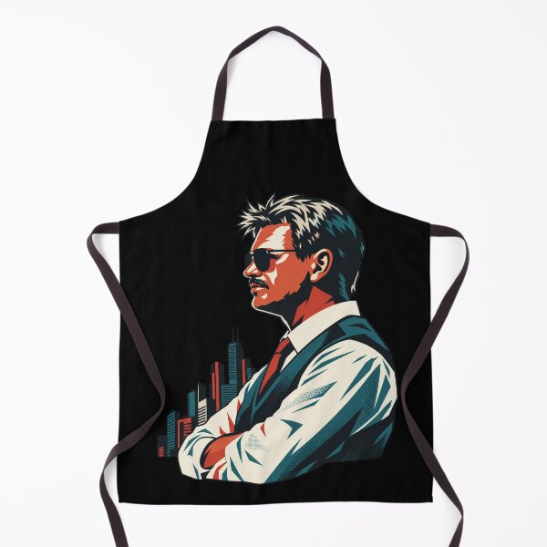Item preview, Mike Ditka Side Profile Portrait City Backdrop designed and sold by bootycatclube.