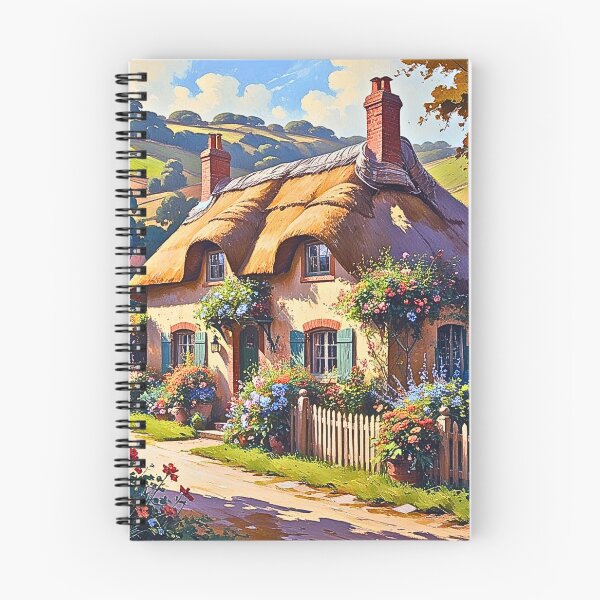 Item preview, charming English Countryside Cottage  designed and sold by SKULLARTISTRY.