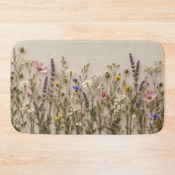 Item preview, Wildflower Meadow 3D Botanical Art – Cottagecore Floral Garden designed and sold by GSizzle1.